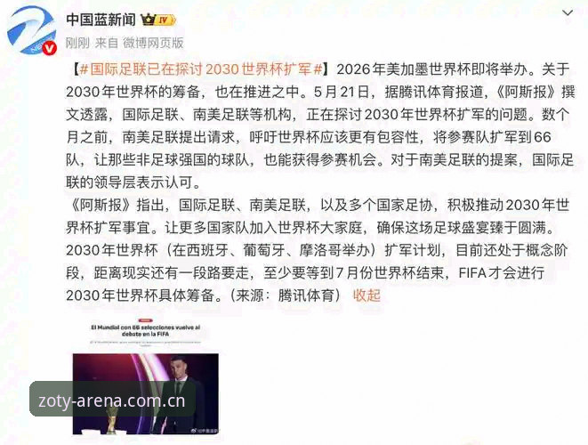 2030世界杯扩军66队详解，中国男足迎来绝佳机会